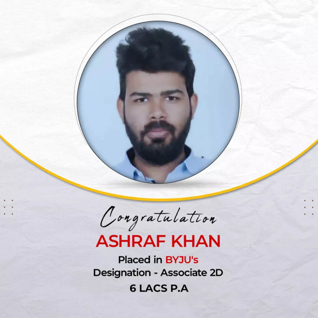 Manit Kumar — MAAC Bhopal placed student