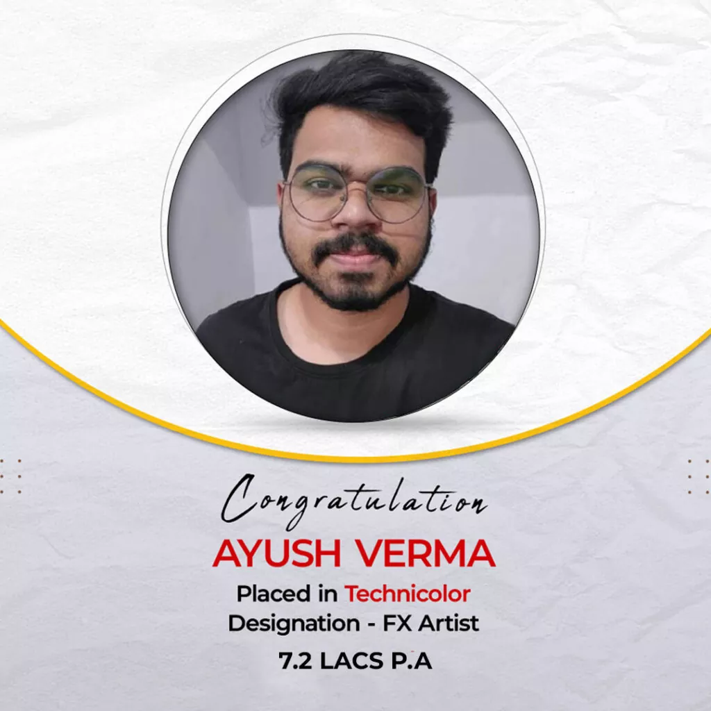 Shivam Gujran — MAAC Bhopal placed student