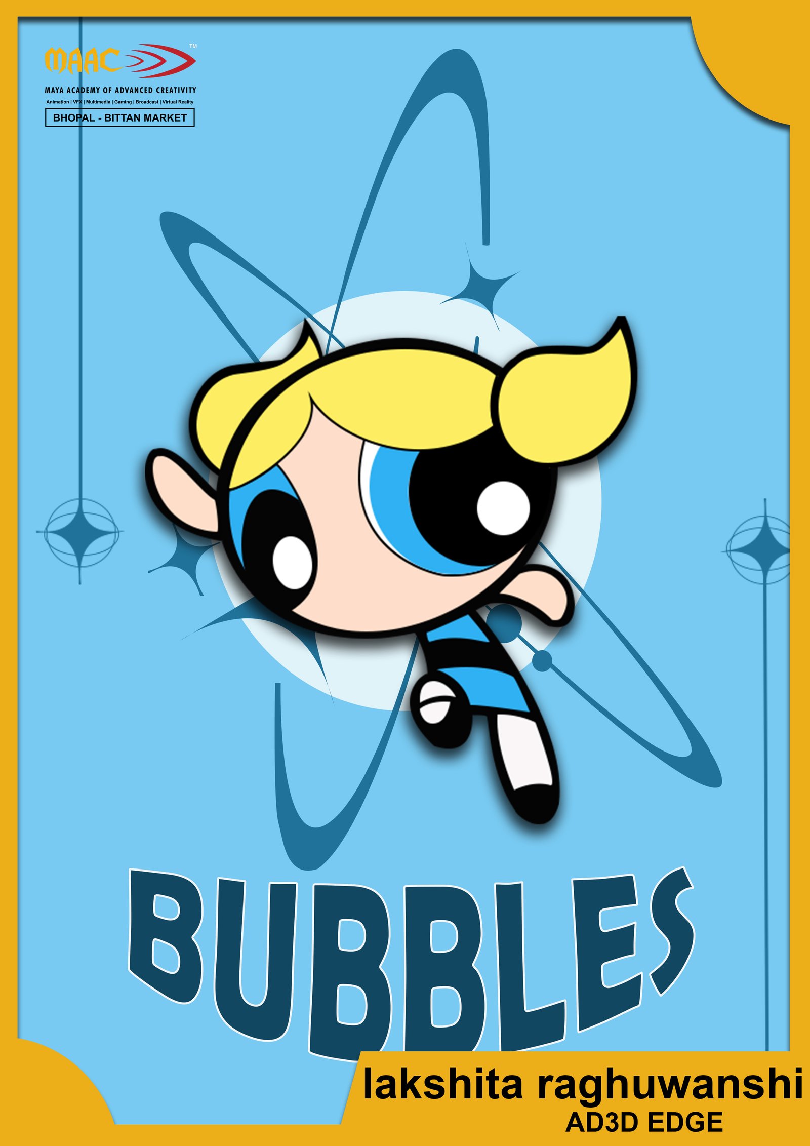 Visual Arts digital illustration at MAAC Bhopal